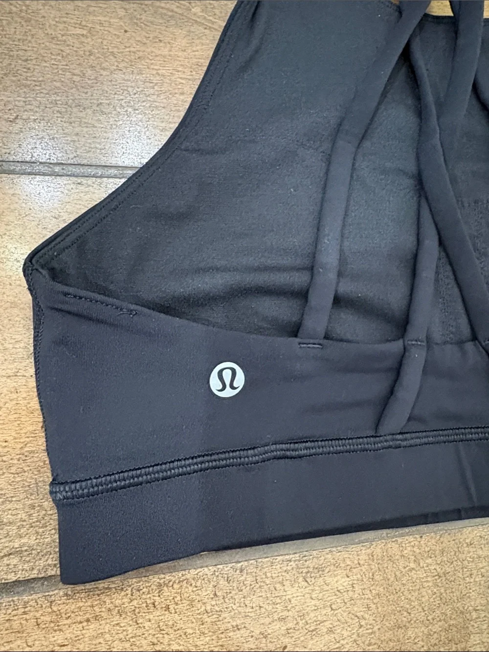 Lululemon high neck energy bra black size 8